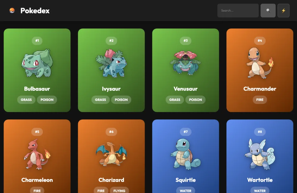 Pokedex Preview